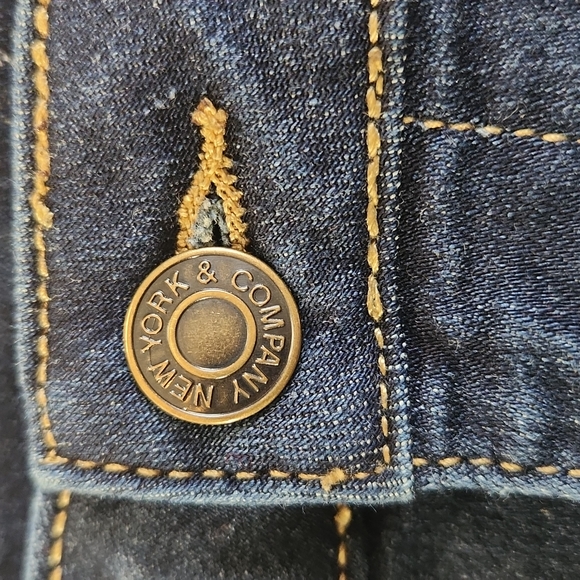 NEW YORK & COMPANY WOMENS WIDE LEG JEANS SIZE 12 - Picture 4 of 14